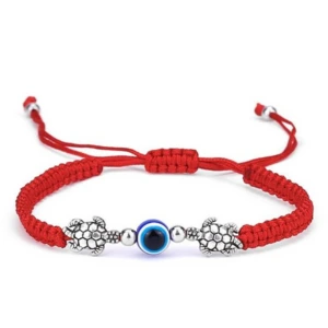 Harnessing the Protective Power of the Lucky Charm Turtle Evil Eye Bracelet: A Symbol of Serenity and Strength