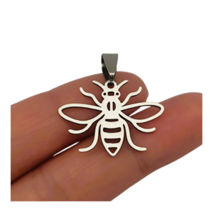 bumblebee charm stainless steel pendant