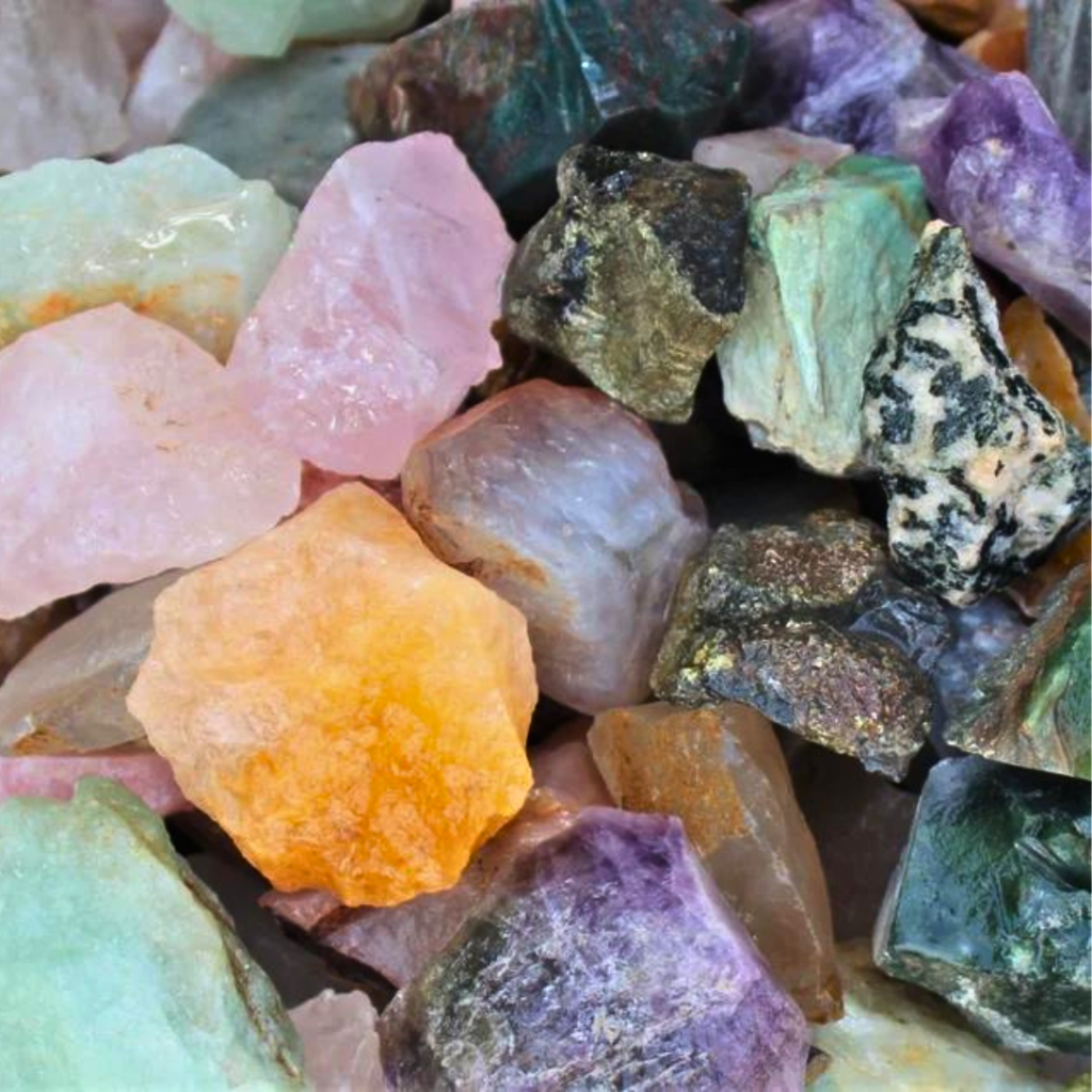 Lot of Love Raw Crystal Mystery Bundle - 1/2 lb Pocket-Sized crystal bundle raw mystery crystal Raw Mystery Crystal Bundle Crystals and Stones
shop
metaphysical store
spiritual shop
healing over eveything 