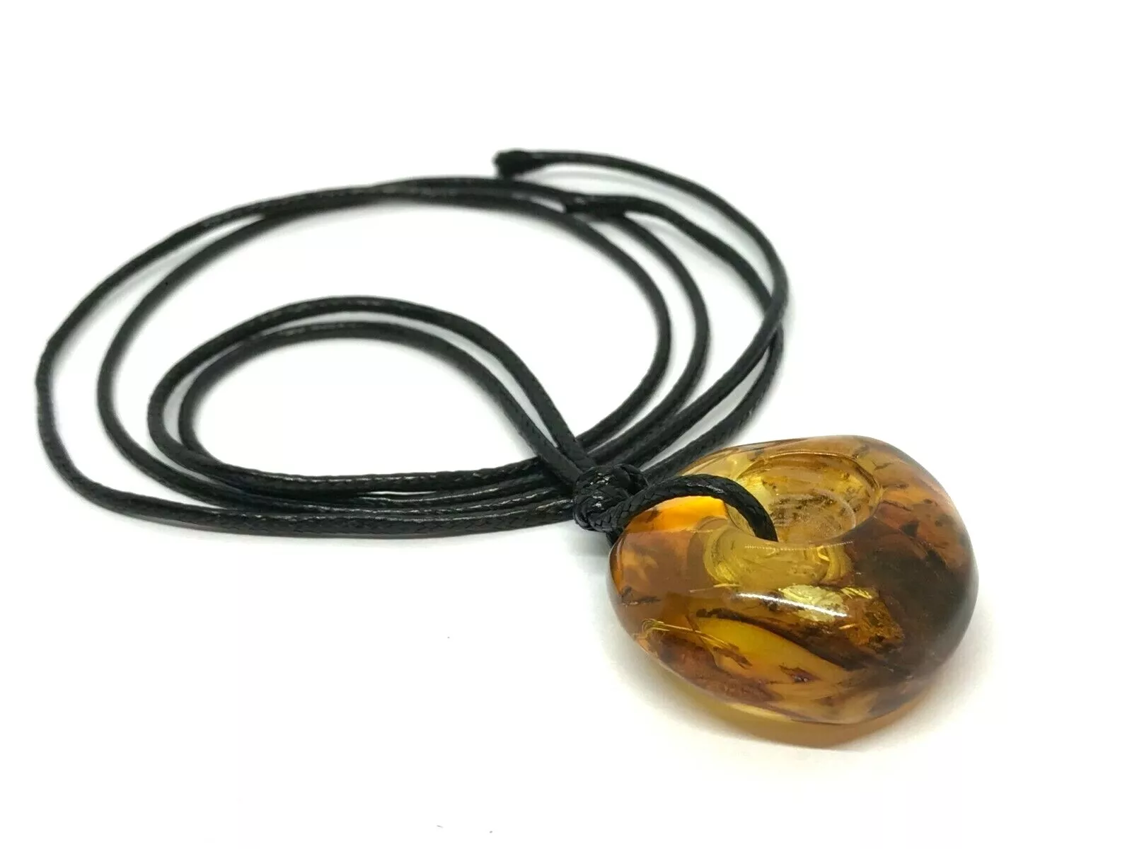 Genuine Baltic Amber Necklace ♡ :  Pain Relief + Adjustable + Choker + Cleansing + Protection + Boho Vibes - Image 3