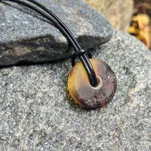 Genuine Baltic Amber Necklace ♡ :  Pain Relief + Adjustable + Choker + Cleansing + Protection + Boho Vibes
