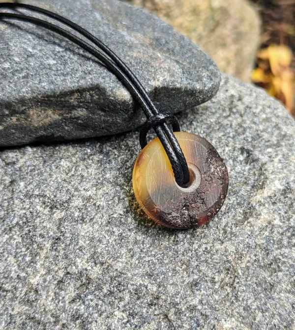 Genuine Baltic Amber Necklace ♡ :  Pain Relief + Adjustable + Choker + Cleansing + Protection + Boho Vibes - Image 2