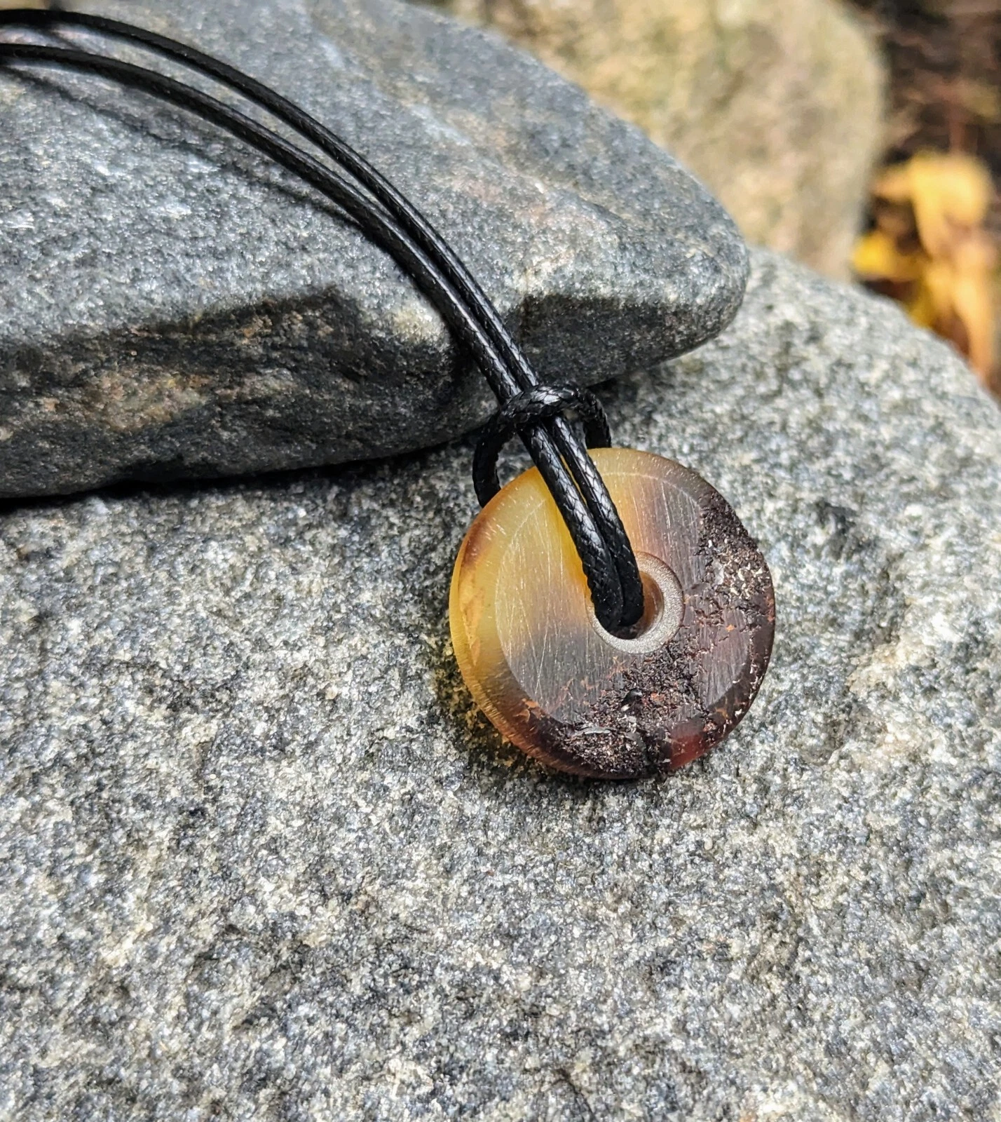 Genuine Baltic Amber Necklace ♡ :  Pain Relief + Adjustable + Choker + Cleansing + Protection + Boho Vibes - Image 2