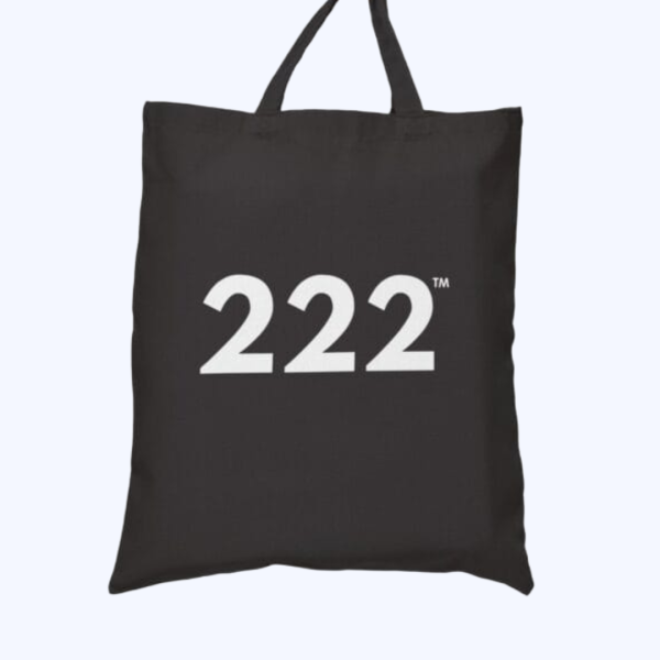 AngelTote™ 222 Tote Bag ♡ Angel Number 222 Tote Bag for Balance + Trust + Alignment