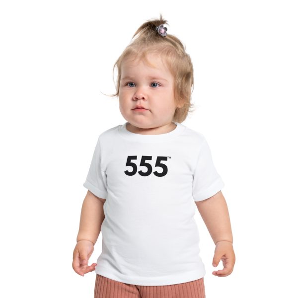 Pick Your TinyLight™ Angel Number Tee ♡ | Minimalist Baby Tee – Choose from 111, 222, 333, 555, 777, 888, 1111 - Image 5