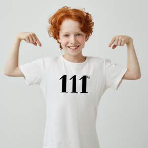 111 ShineSquad™ Angel Number Tee ♡ | Soft & Ethical Kids Tee + 111 Kids Tee + 111 + High Vibrational