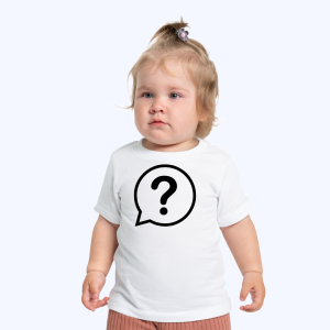 Pick Your TinyLight™ Angel Number Tee ♡ | Minimalist Baby Tee – Choose from 111, 222, 333, 555, 777, 888, 1111