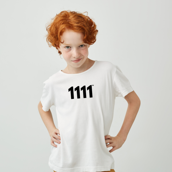 ShineSquad™ Angel Number 1111 Tee ♡ : Kid's Angel Number 1111 Tee for Divine Creation + Opportunities + Road Opener - Image 2