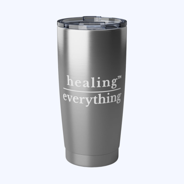 Restocked! Healing over Everything™ Eco-friendly 20 oz Stainless Steel Tumbler ♡