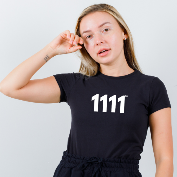 GlowUp™ 1111 Tee ♡ Women’s Angel Number 1111 Tee for Divine Creation + Opportunities + Road Opener - Image 8