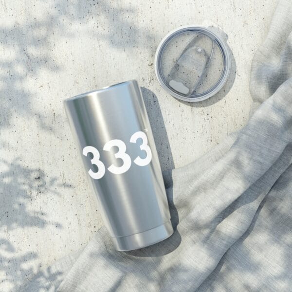 AngelSips™ Tumbler Angel Number 222 Eco-Friendly 20oz Stainless Steel Tumbler + Divine Connections ♡ - Image 6