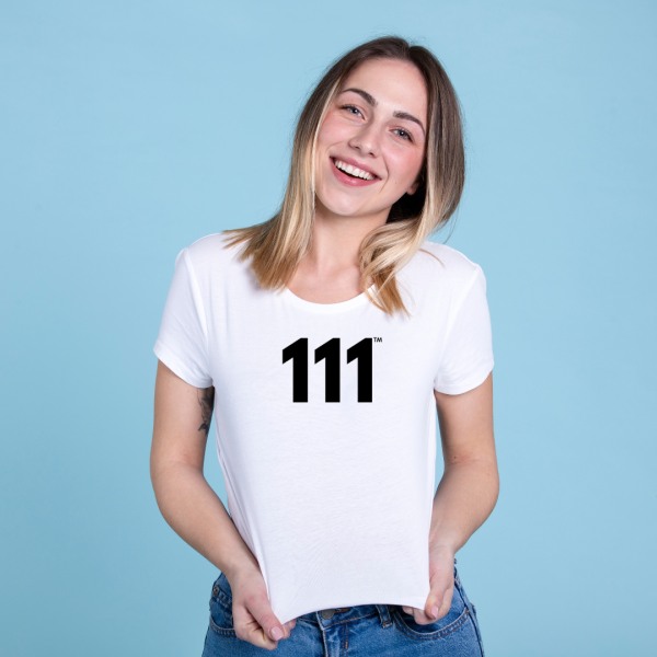 GlowUp™ 111 Tee ♡ Women’s Angel Number 111 Tee for Positivity + Abundance + New Beginnings - Image 8