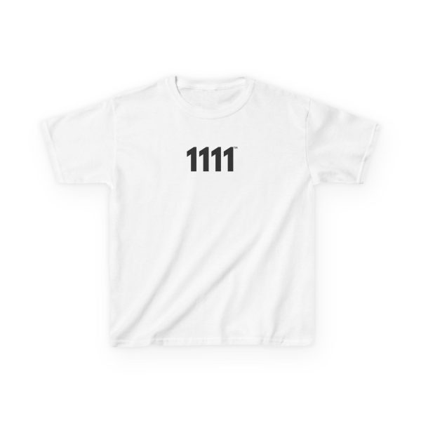 ShineSquad™ Angel Number 1111 Tee ♡ : Kid's Angel Number 1111 Tee for Divine Creation + Opportunities + Road Opener - Image 5