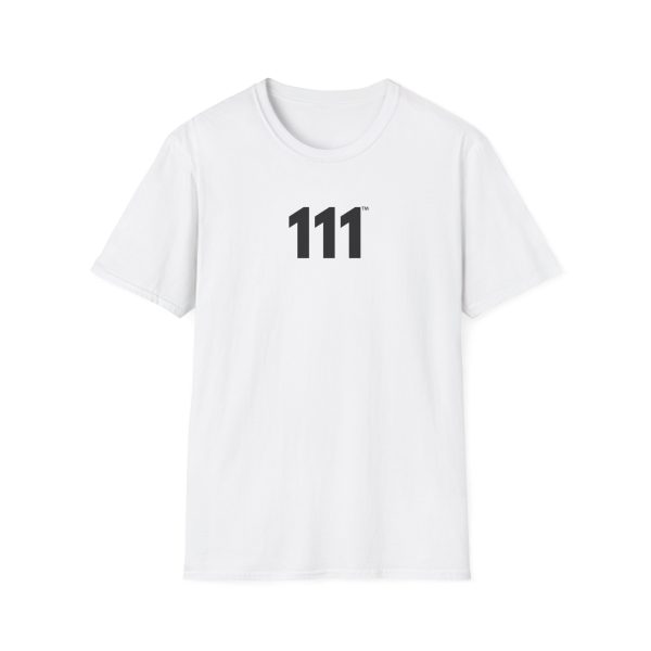LightForce™ 111 Tee ♡ Men’s Angel Number 111 Tee for Positivity + Abundance + New Beginnings - Image 3