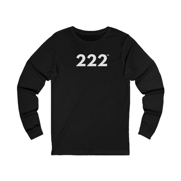 PowerGlow™ 222 Long Sleeve Tee ♡ Unisex Angel Number 222 Tee for Balance + Trust + Alignment - Image 7