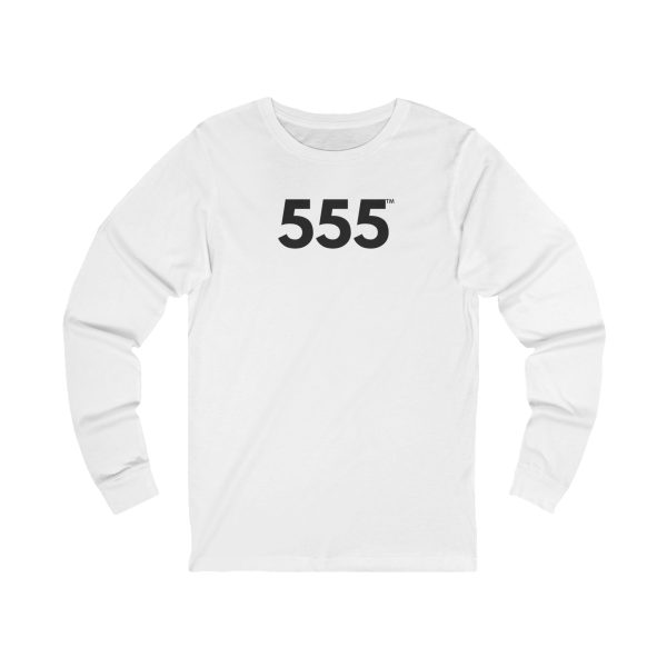 PowerGlow™ 555 Long Sleeve Tee ♡ Unisex Angel Number 555 Tee for Positive Change + Renewal + Transformation - Image 7