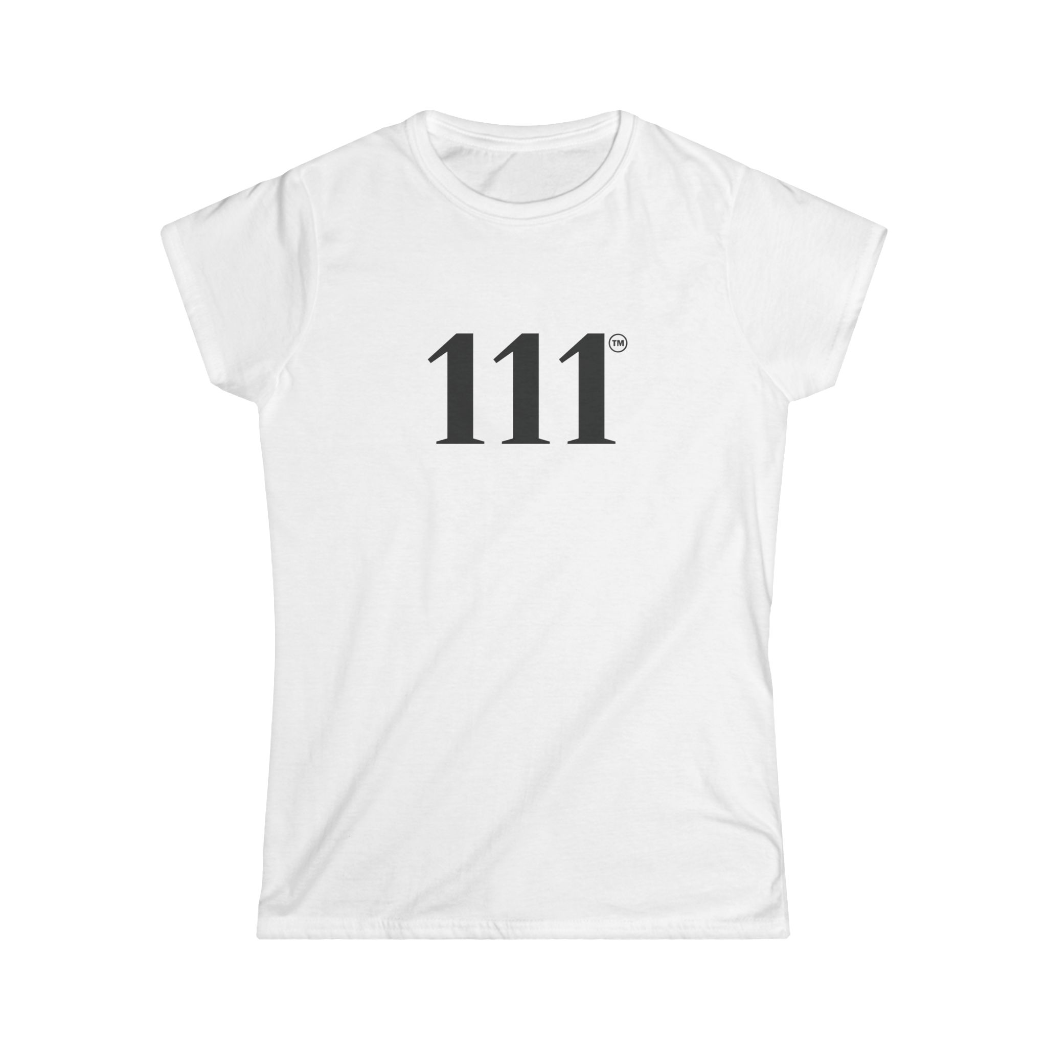 111 GlowUp™ Angel Number Tee ♡ | Flirty-Fit Women’s Tee + 111 Womens Tee + 111 + High Vibrational - Image 3