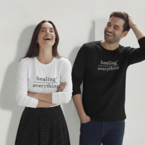 Healing over Everything™ Long Sleeve Tee ♡ | Unisex + Long Sleeve Tee + Healing over Everything™ Long Sleeve Tee