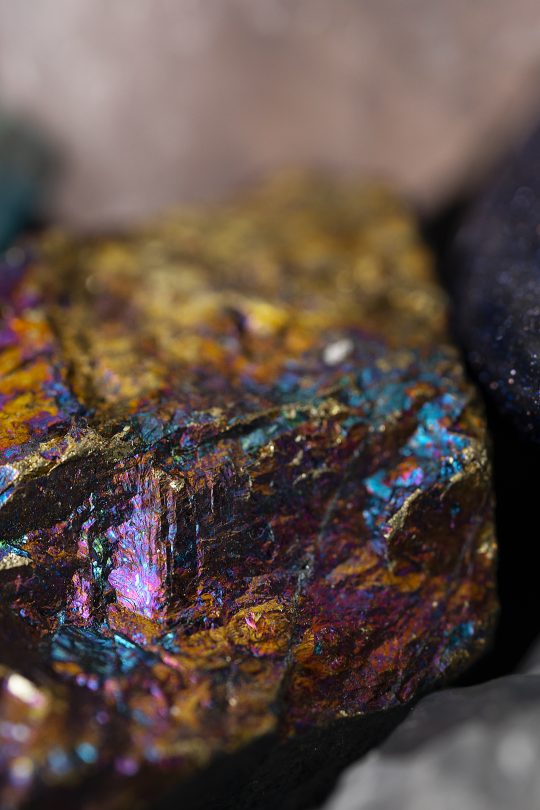 raw crystals - healing over everything