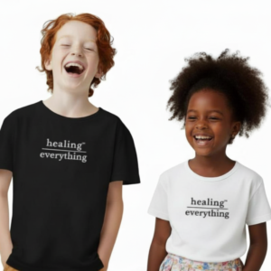 Healing over Everything™ Kids Tee ♡ | Kid's Short Sleeve Tee + Minimalist + Unisex + Kid’s Healing over Everything™ Tee