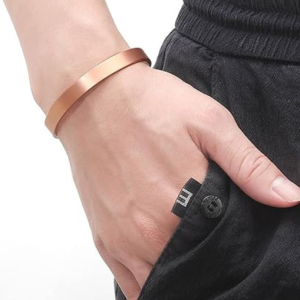 Genuine 99.9% Pure Copper Ring & Bracelet Set ♡ | Premium Copper + Adjustable + Minimalist Design + Anti-inflammatory + Detoxification + Sustainable Material