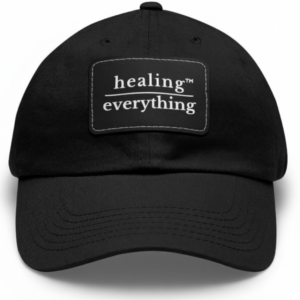 Healing over Everything™ Hat ♡ | Adjustable + Minimalist + Healing Hat + Healing over Everything™ for Dads and Every Hat Lover