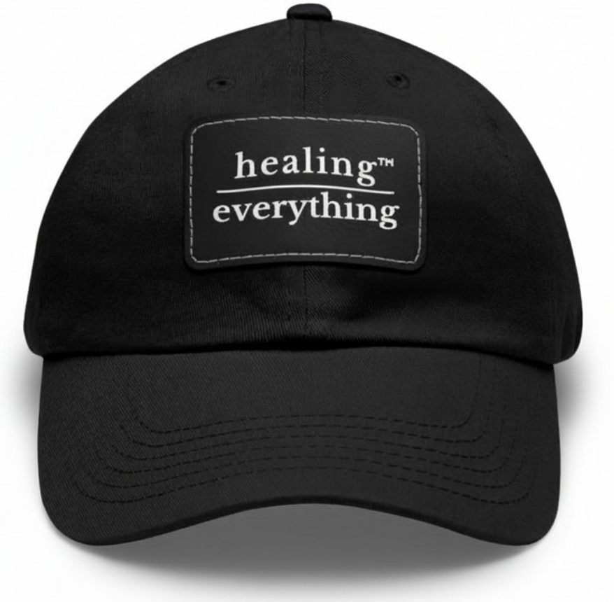 Healing over Everything™ Hat ♡ | Adjustable + Minimalist + Healing Hat + Healing over Everything™ for Dads and Every Hat Lover