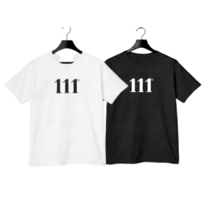 111 ShineSquad™ Angel Number Tee ♡ | Soft & Ethical Kids Tee + Minimalist + Unisex + 111 Kids Tee + 111 + High Vibrational