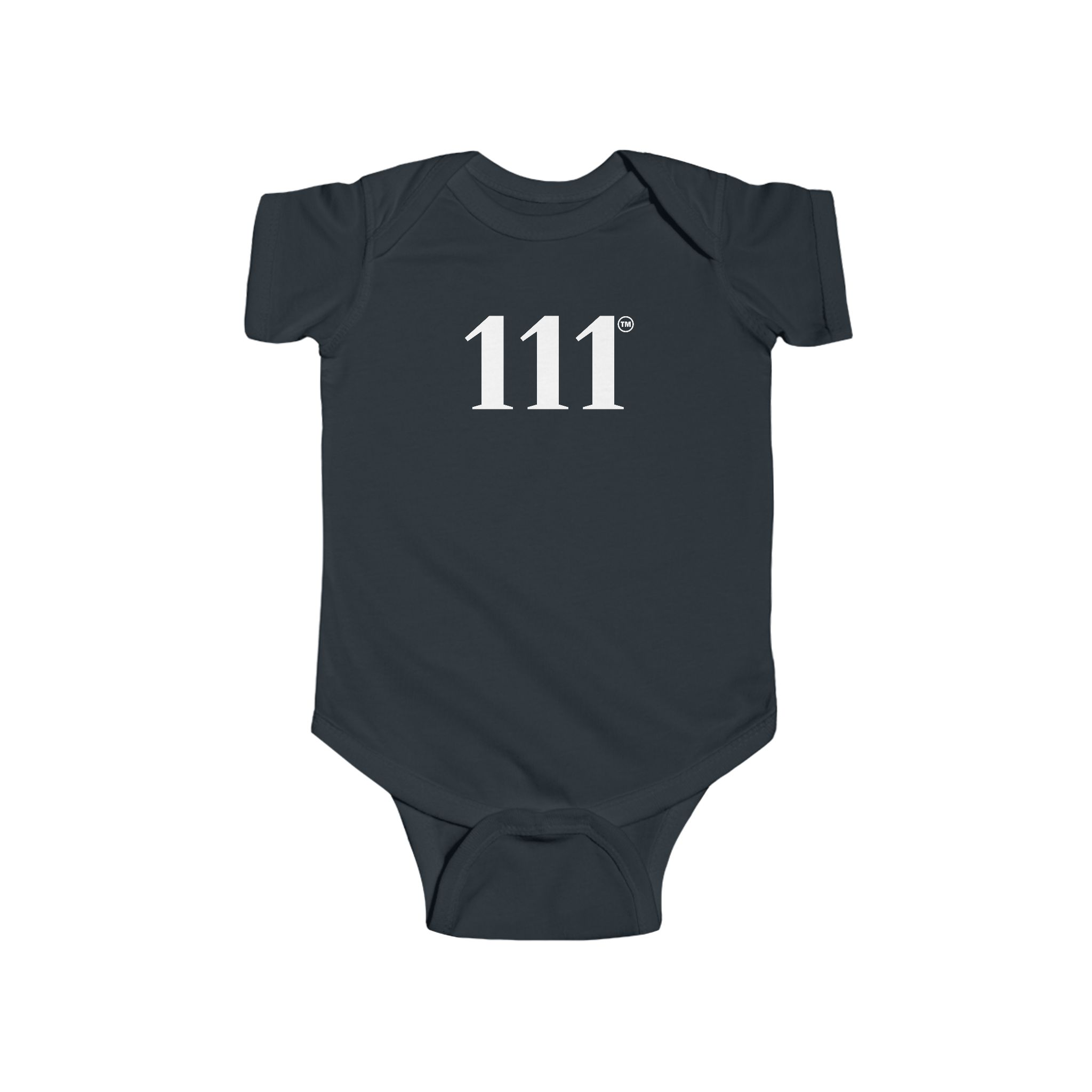 111 TinyLight™ Baby Angel Number Onesie Tee ♡ | Minimalist Baby Onesie + 111 Baby Tee + 111 + High Vibrational - Image 4