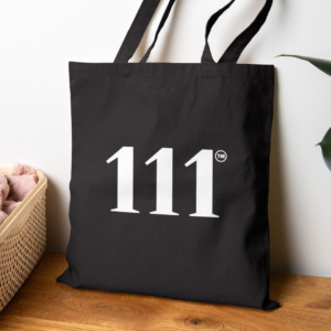 111 AngelTote™ Tote Bag ♡ | Unisex Angel Number Tote + 111 Tote Bag + 111 + High Vibrational