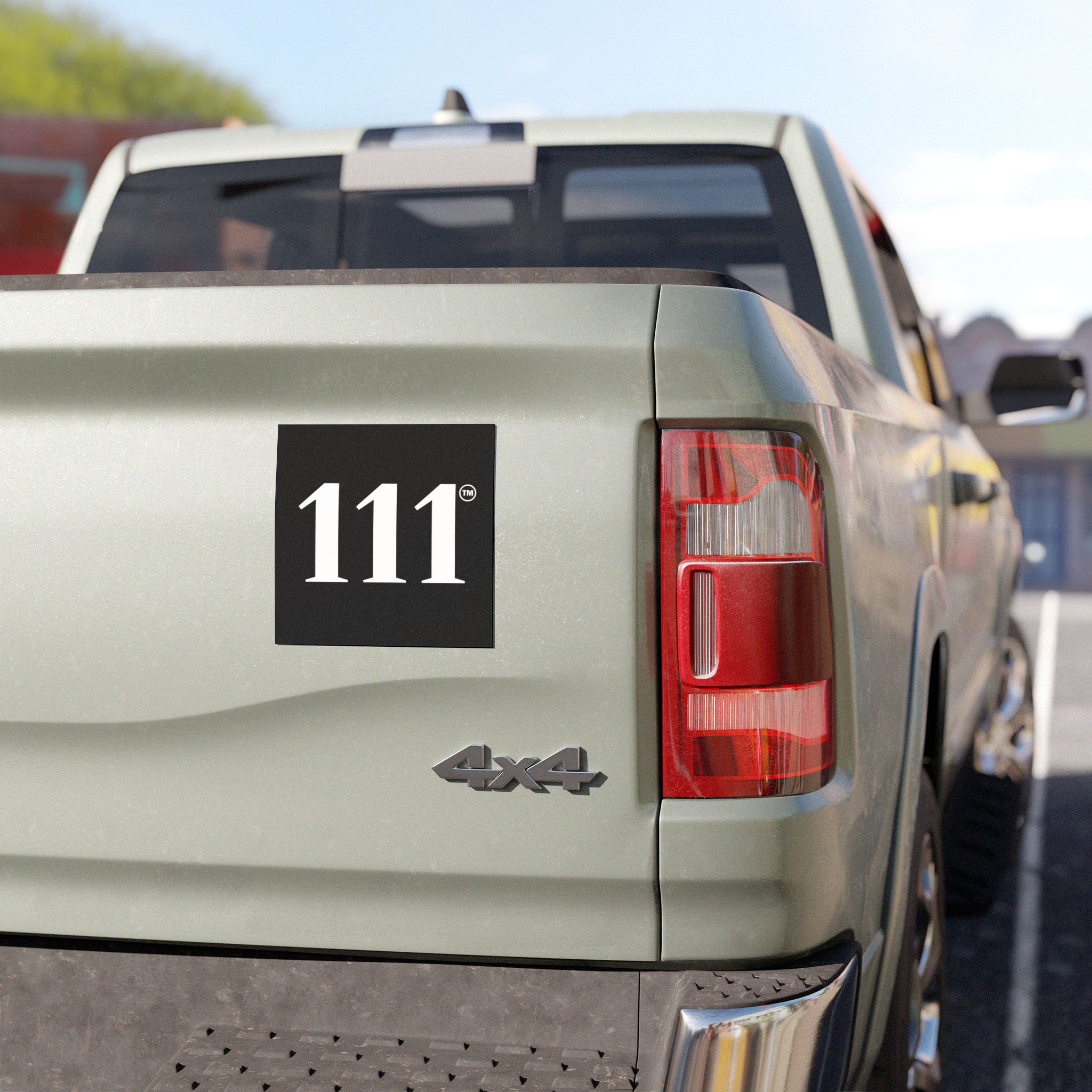 111 CoolRide™ Car Magnet ♡ | Car Magnet + Minimalist + Durable + 111 + Weatherproof + High Vibrational - Image 2