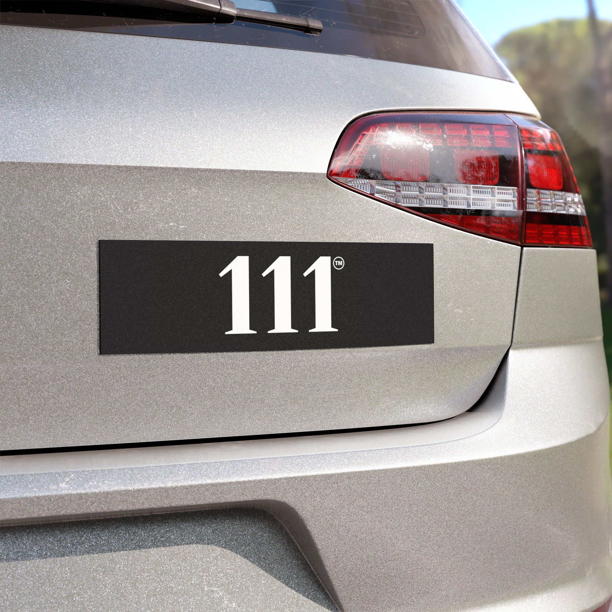 111 CoolRide™ Car Magnet ♡ | Car Magnet + Minimalist + Durable + 111 + Weatherproof + High Vibrational