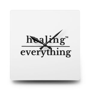 Healing over Everything Wall Clock ♡ | Minimalist + Healing over Everything™ Clock + Wall Clock +Minimalist + Healing Clock + Round Available